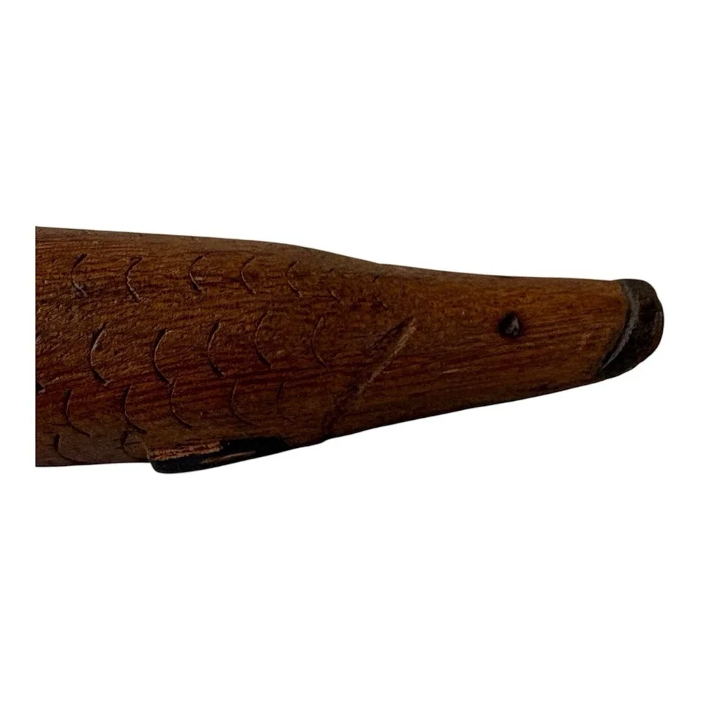 Arapima South American Hand Carved 7.5